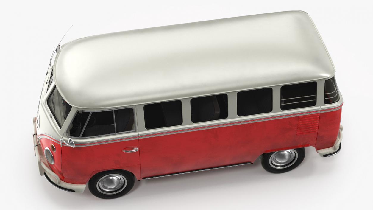 Retro Volkswagen Cars Collection 2 3D model