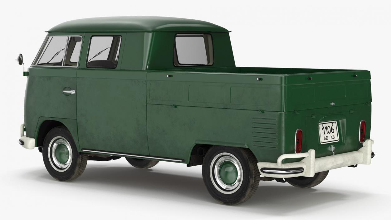 Retro Volkswagen Cars Collection 2 3D model