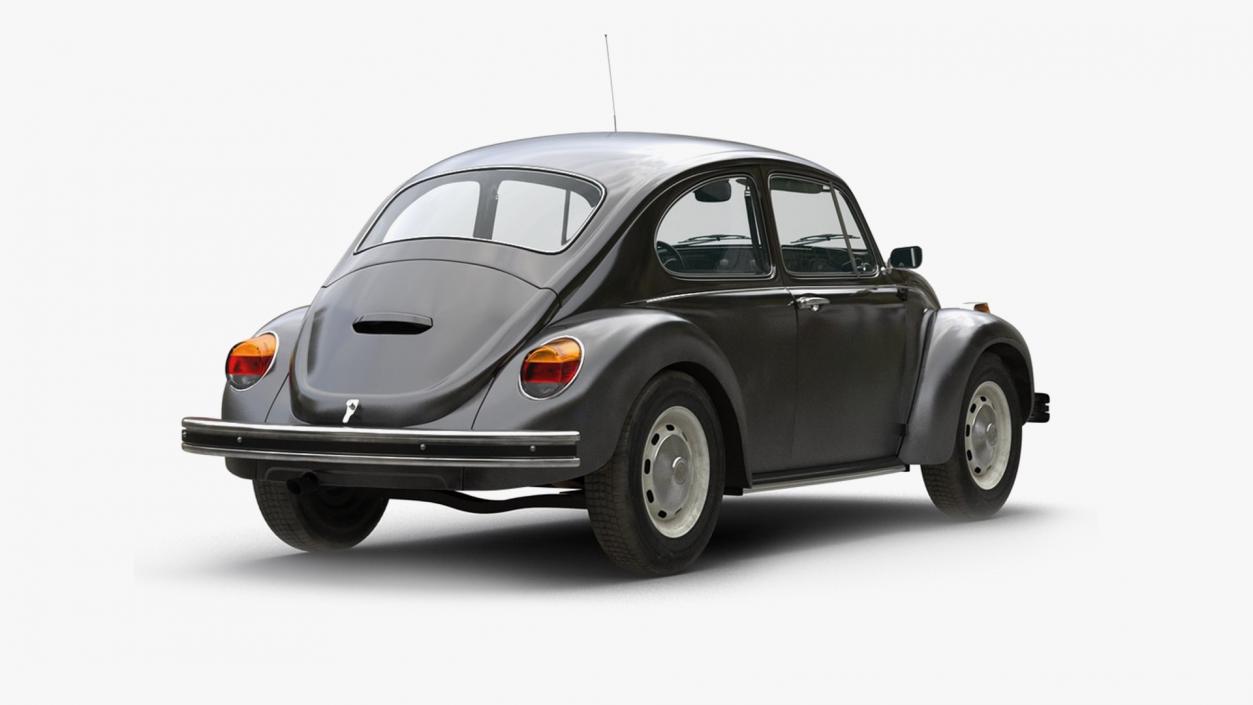 Retro Volkswagen Cars Collection 2 3D model