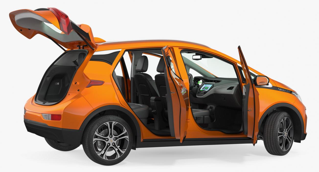 Chevrolet Bolt EV 2018 Rigged 3D model