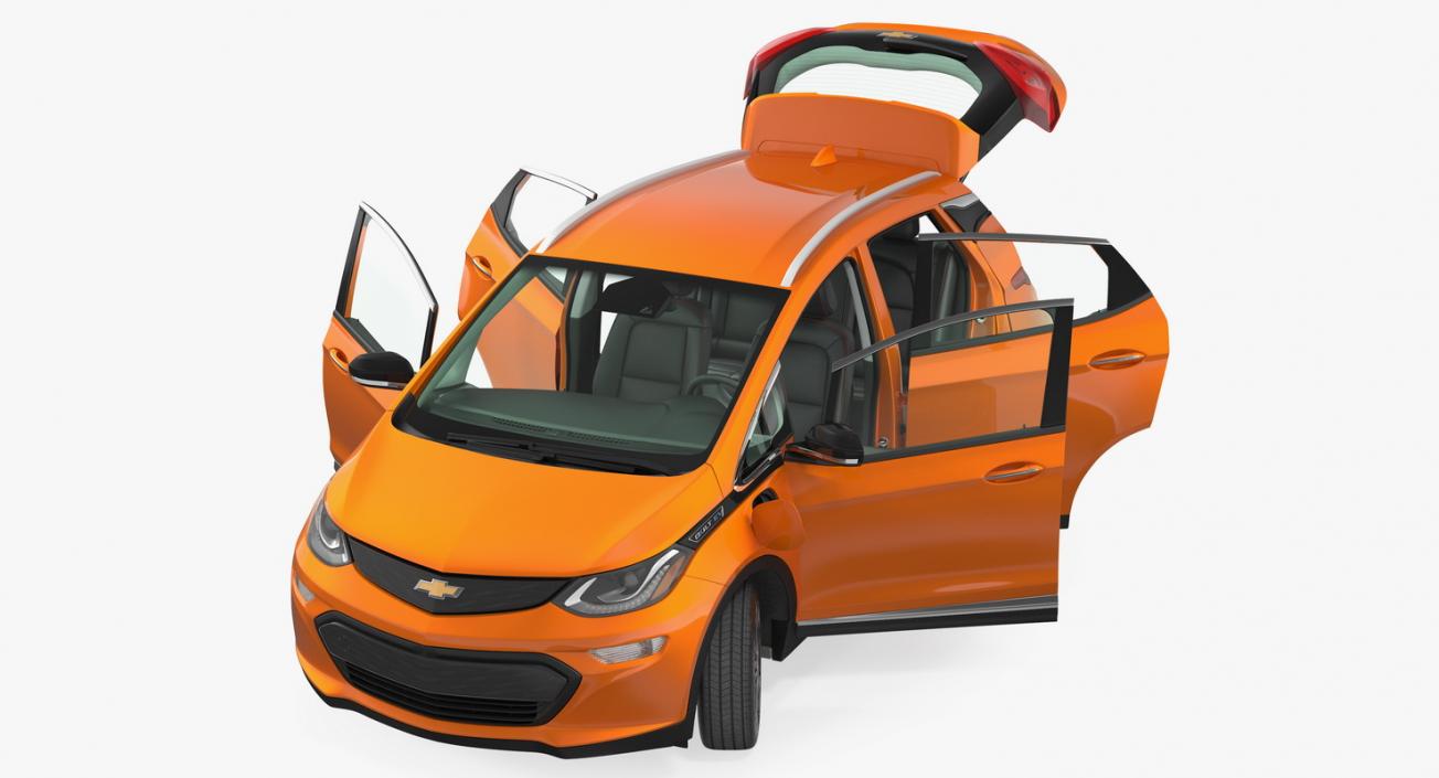 Chevrolet Bolt EV 2018 Rigged 3D model