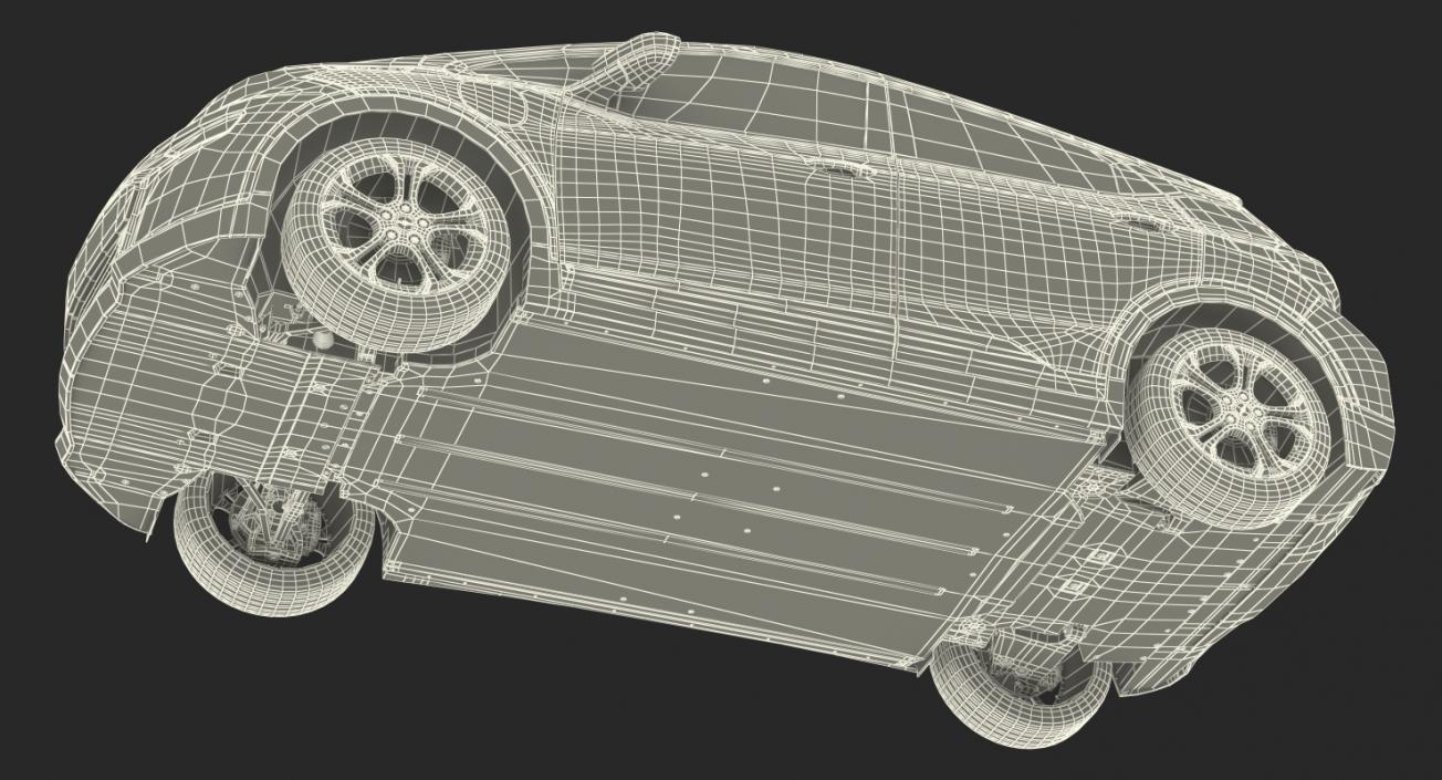 Chevrolet Bolt EV 2018 Rigged 3D model