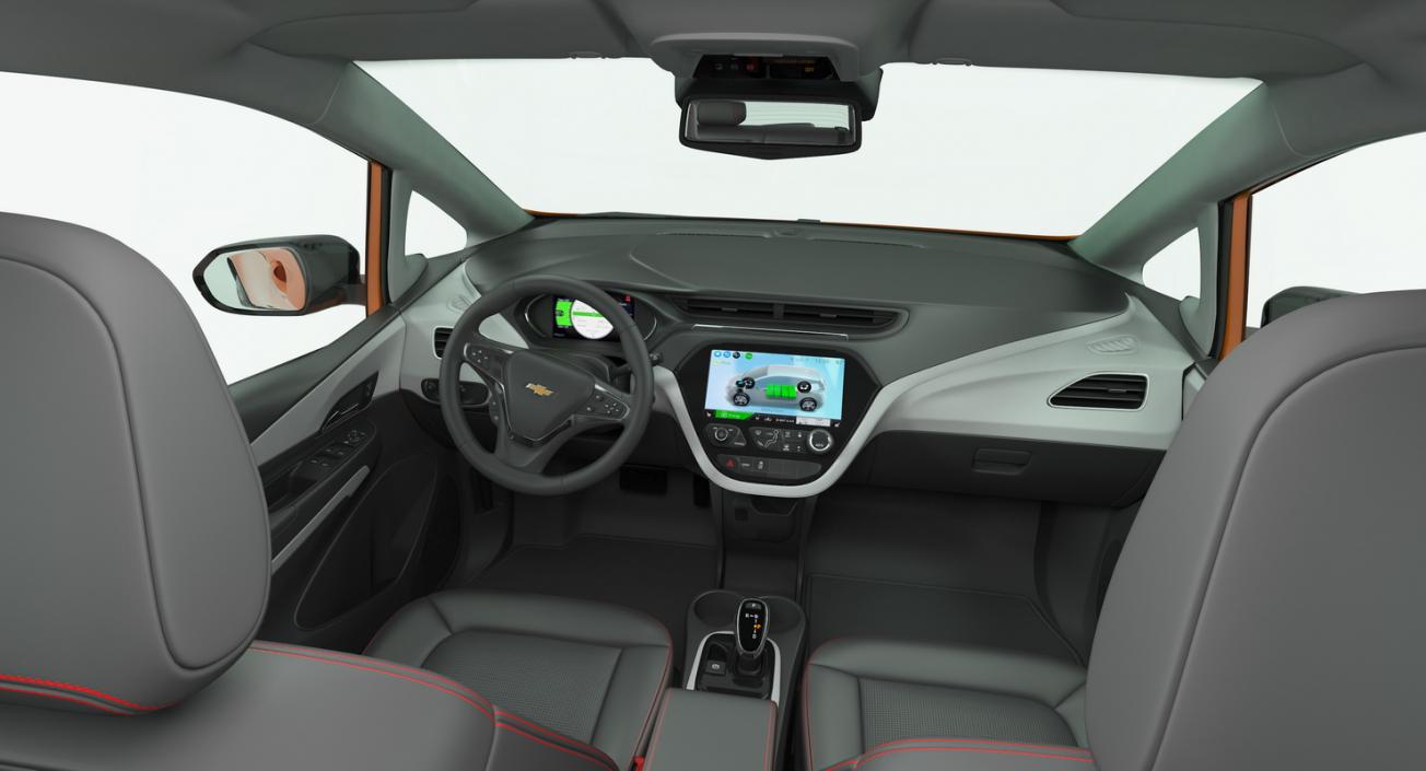 Chevrolet Bolt EV 2018 Rigged 3D model