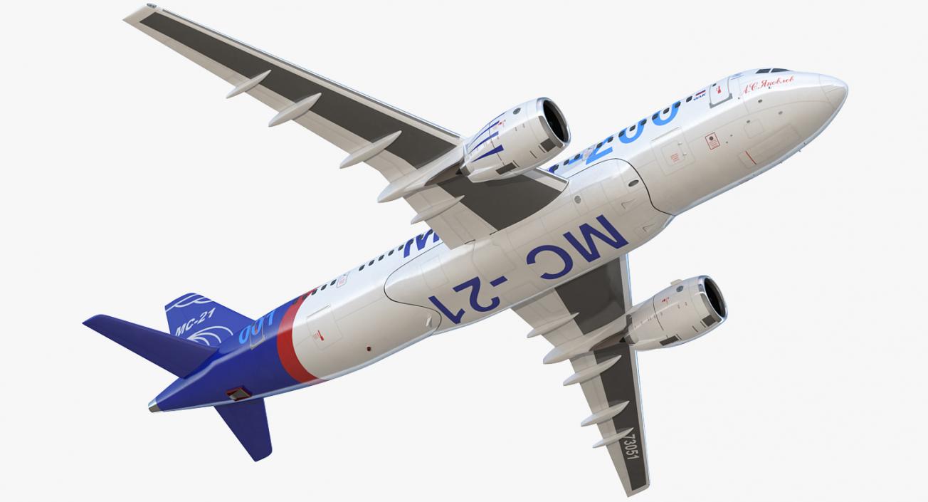 3D Twinjet Airliner MC 21-200