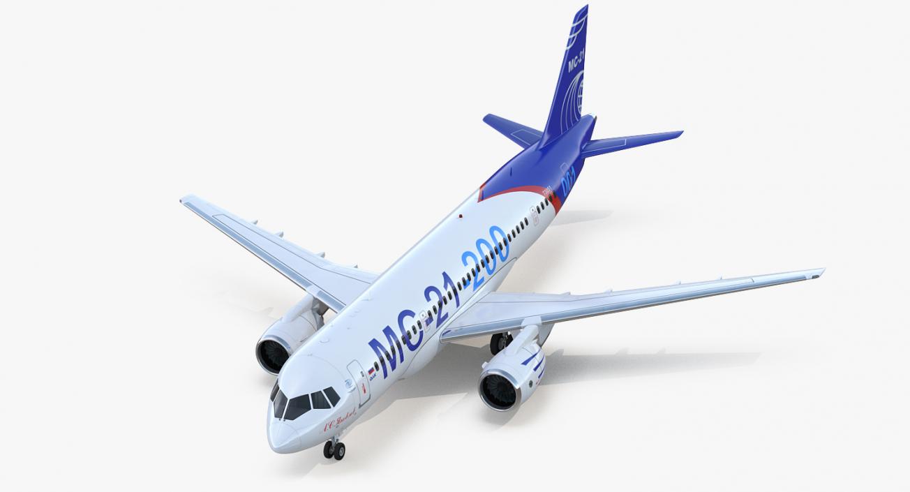 3D Twinjet Airliner MC 21-200