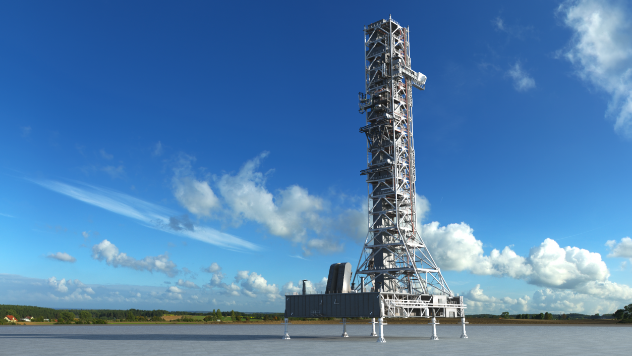 3D SLS Launch Pad 2