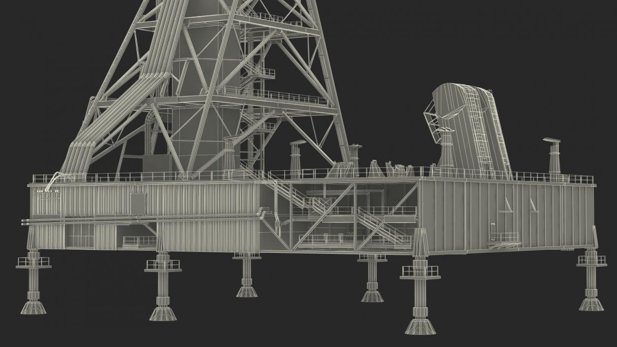 3D SLS Launch Pad 2