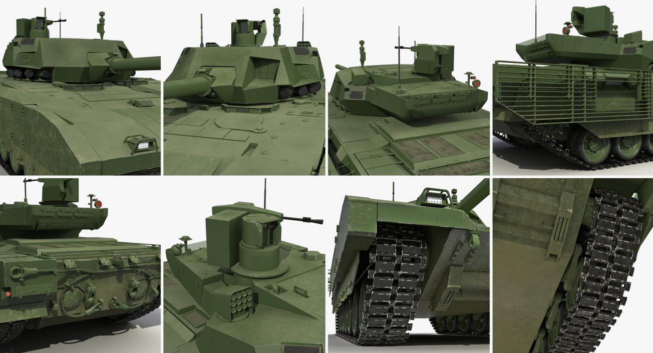 3D Russian Tanks Collection 3