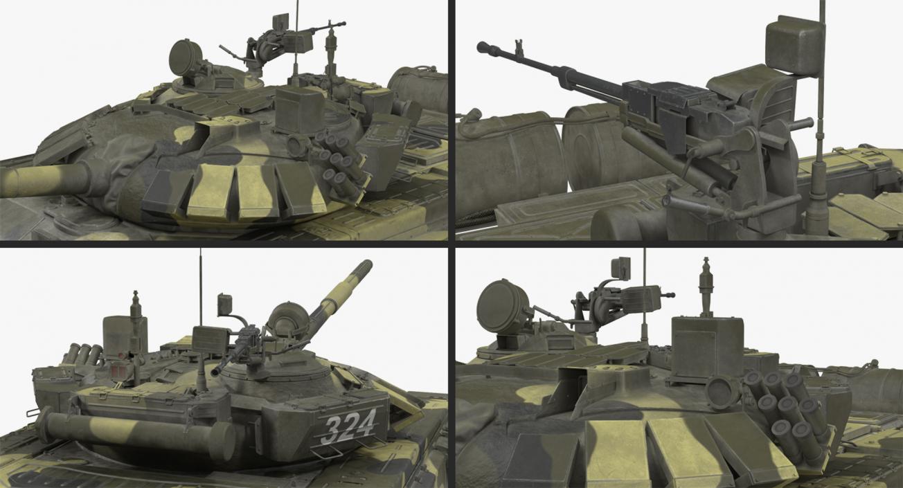 3D Russian Tanks Collection 3