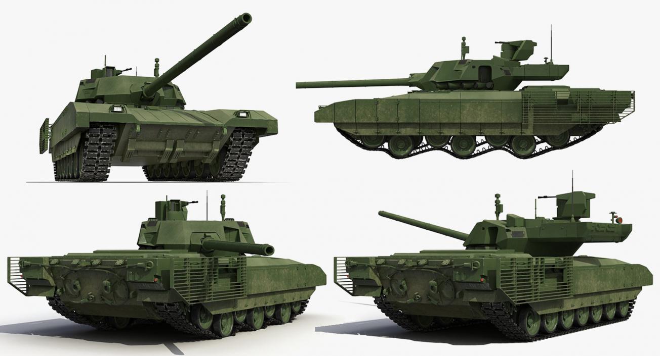 3D Russian Tanks Collection 3