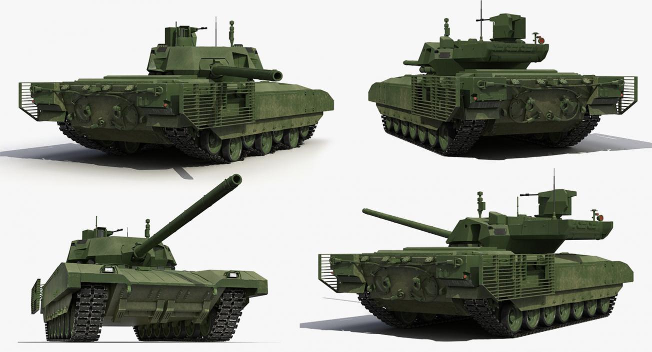 3D Russian Tanks Collection 3