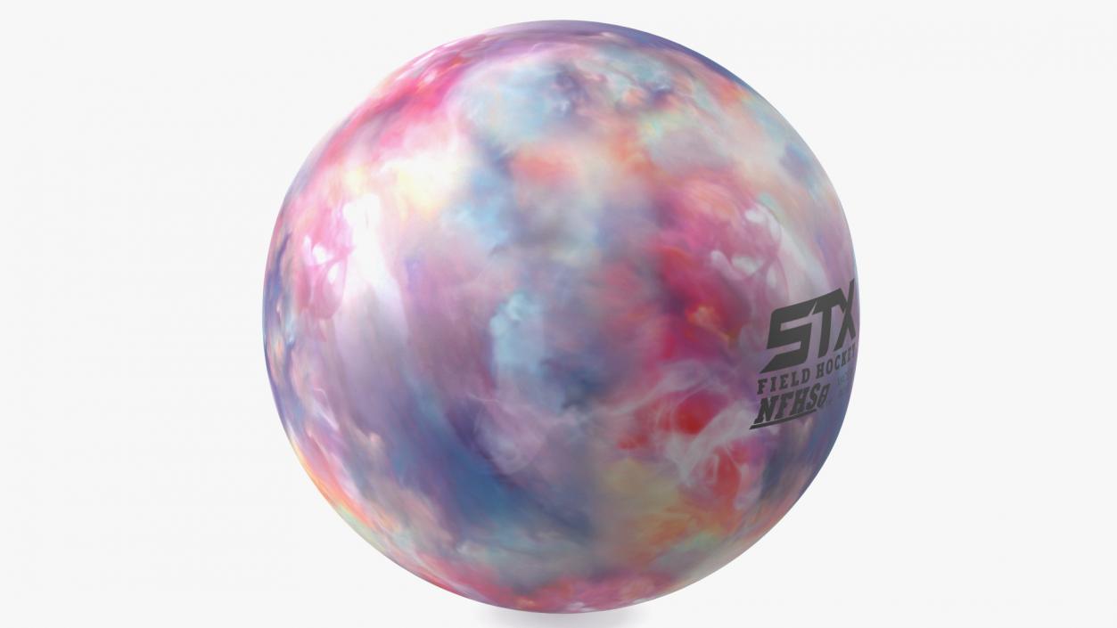 STX Field Hockey Ball Rainbow 3D model