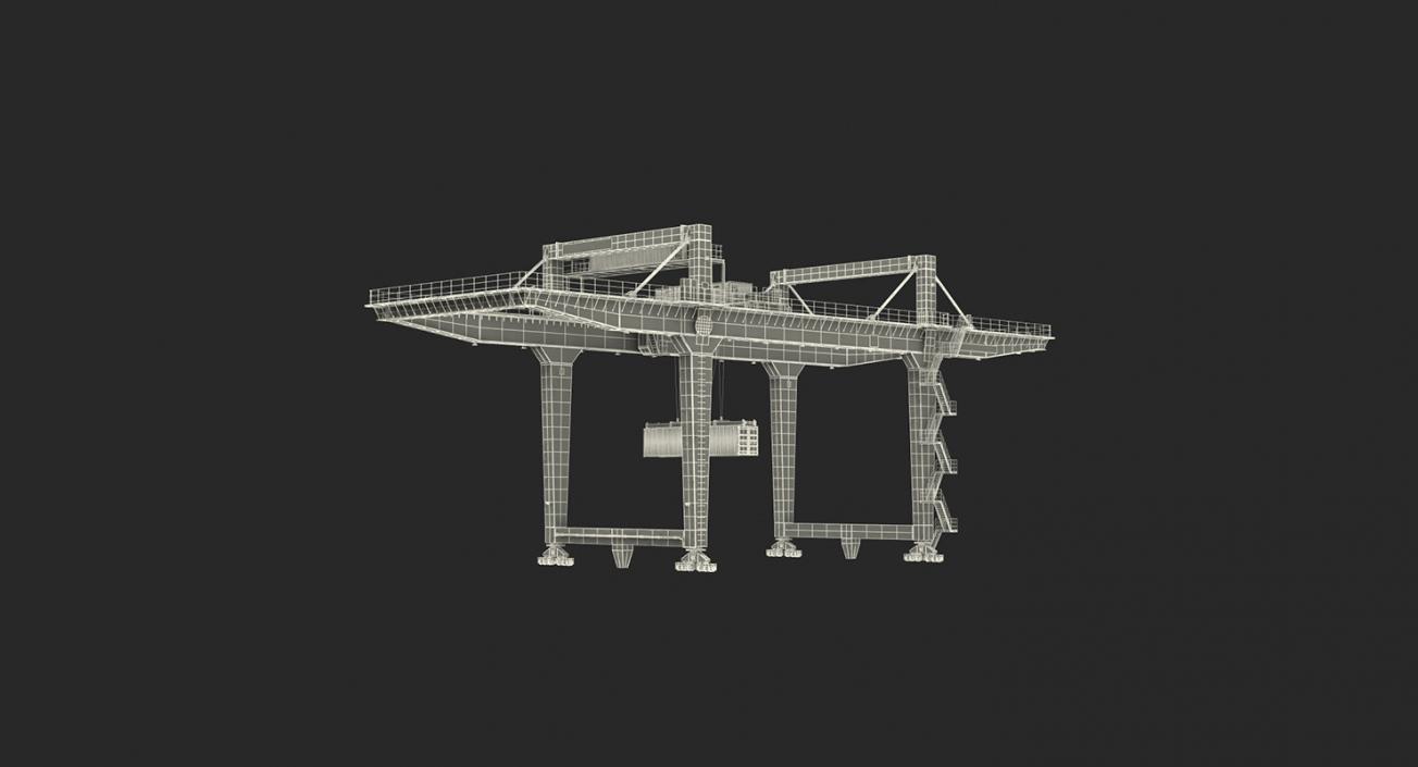 Cranes Collection 4 3D model