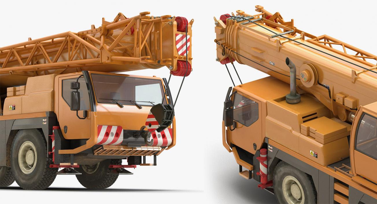 Cranes Collection 4 3D model