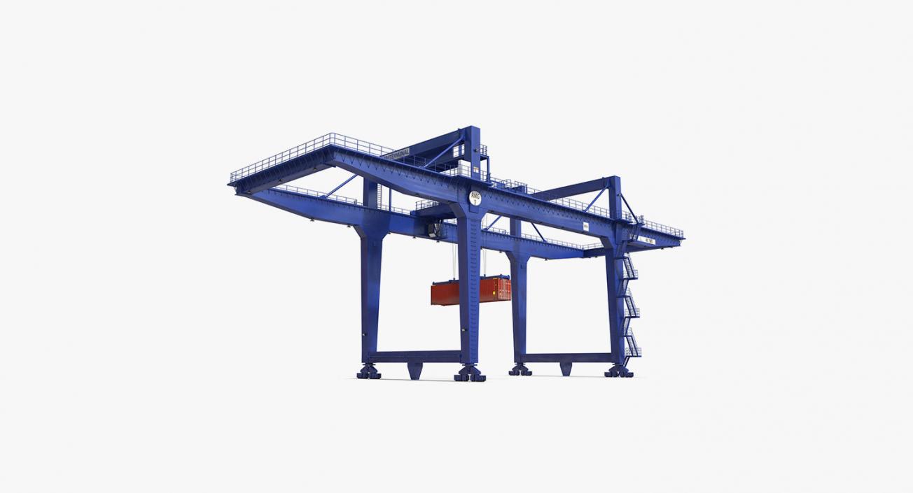 Cranes Collection 4 3D model