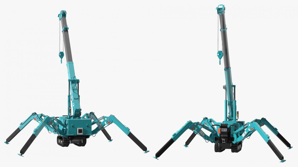 Cranes Collection 4 3D model