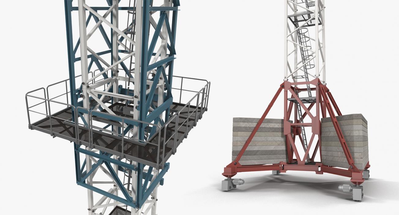 Cranes Collection 4 3D model