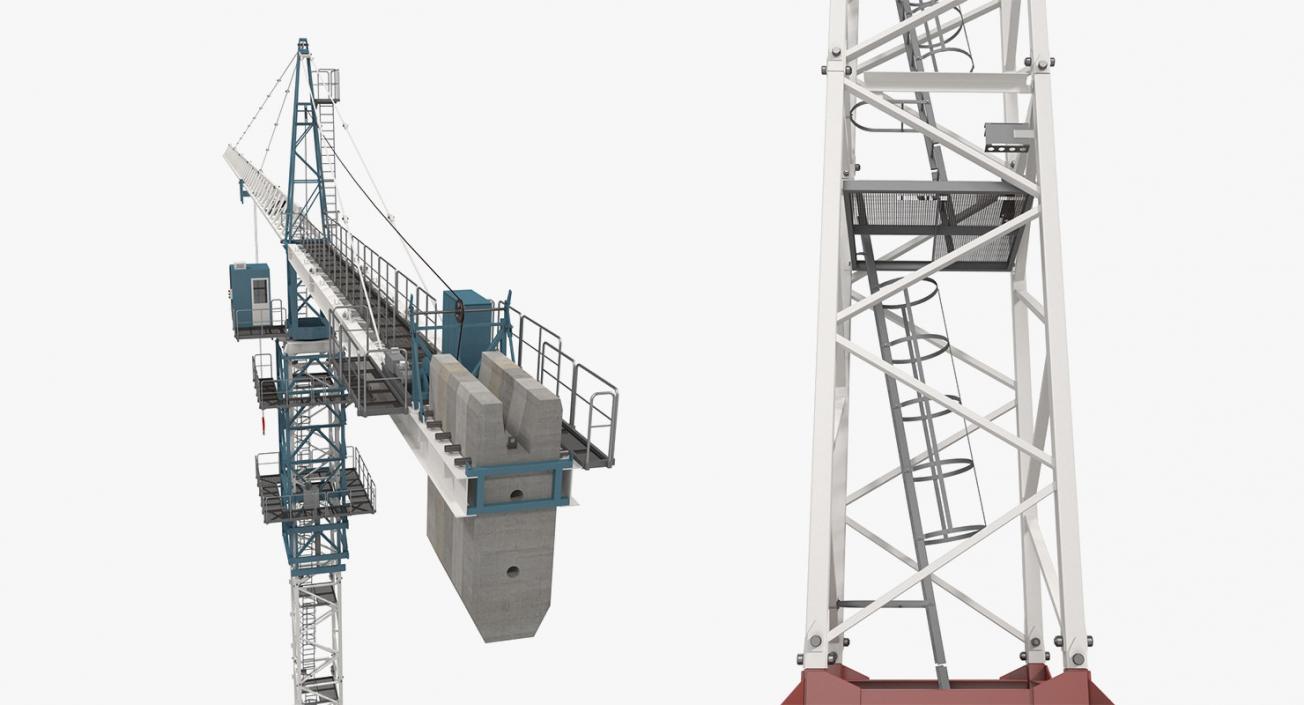 Cranes Collection 4 3D model