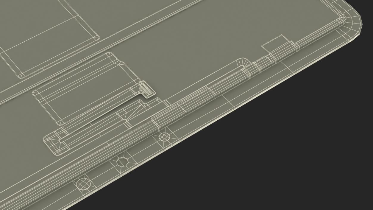 12 9 iPad Pro Screen Module 3D