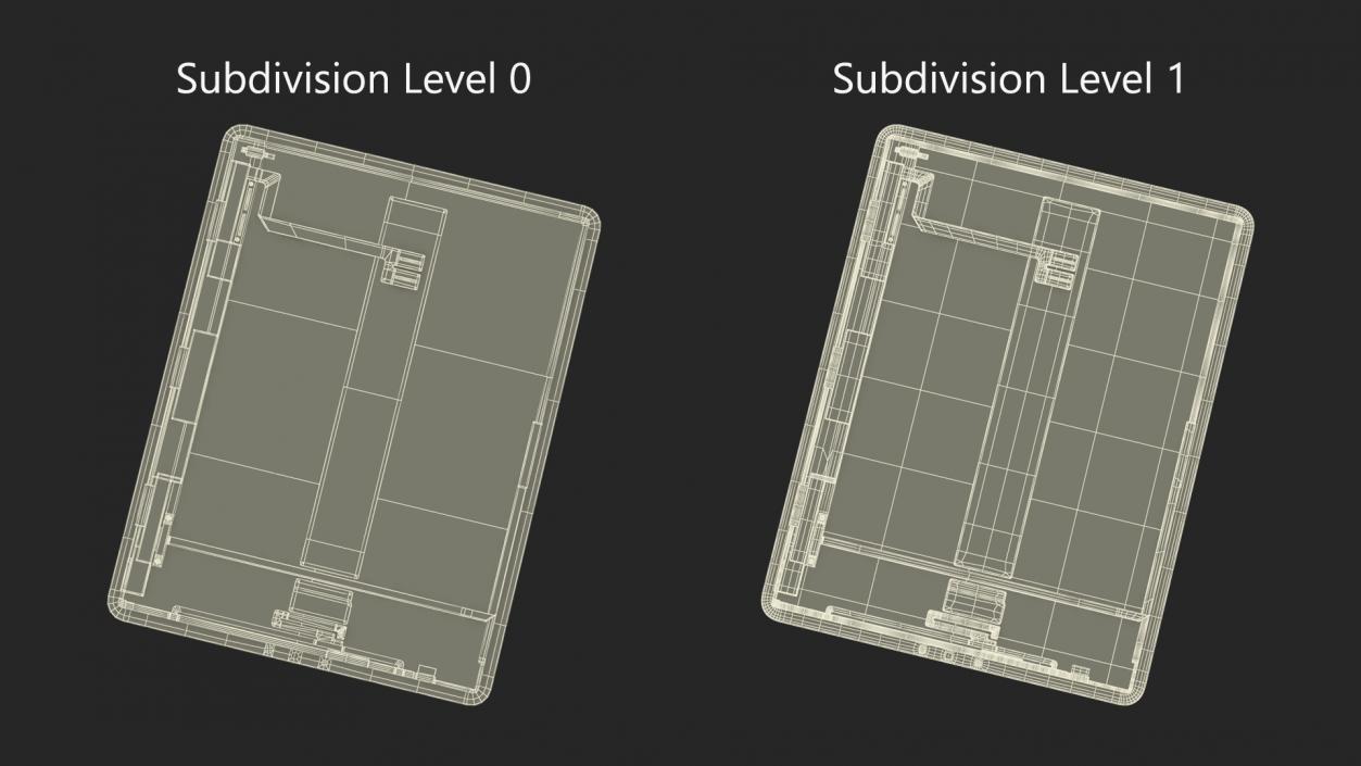 12 9 iPad Pro Screen Module 3D