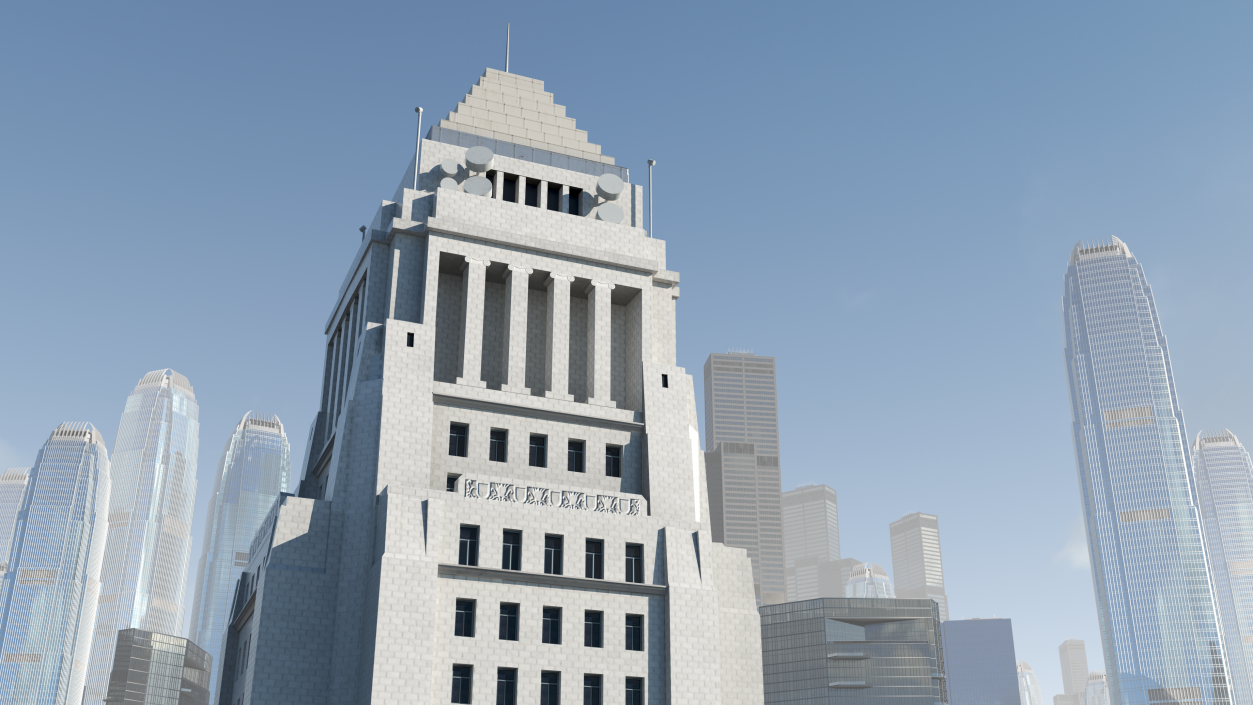 3D Los Angeles City Hall