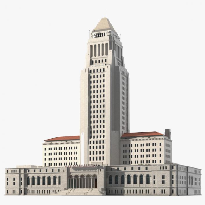 3D Los Angeles City Hall