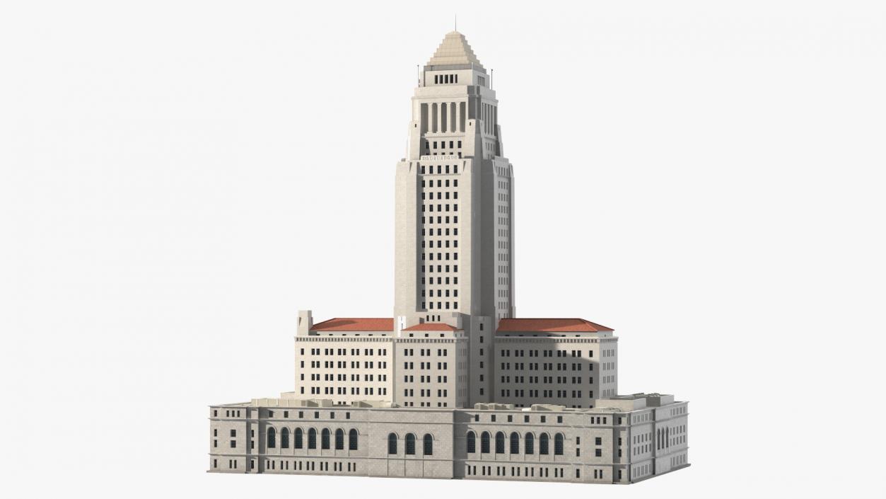 3D Los Angeles City Hall