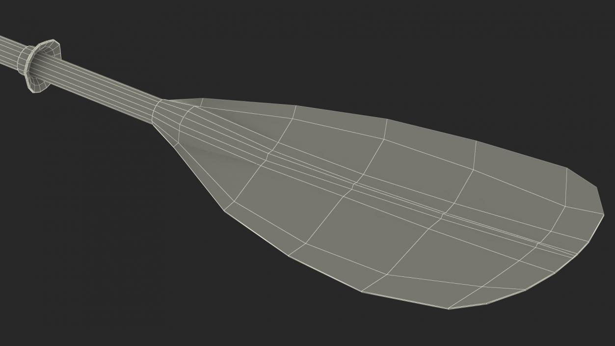 Aluminium Kayak Paddle 3D