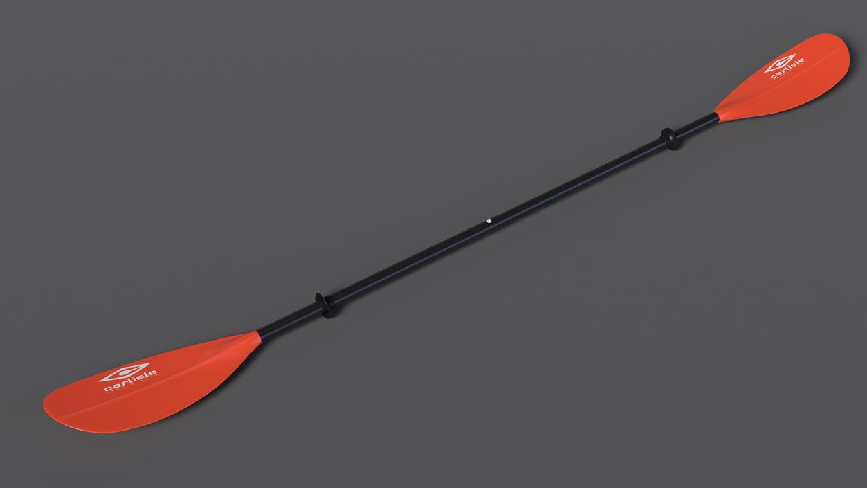 Aluminium Kayak Paddle 3D