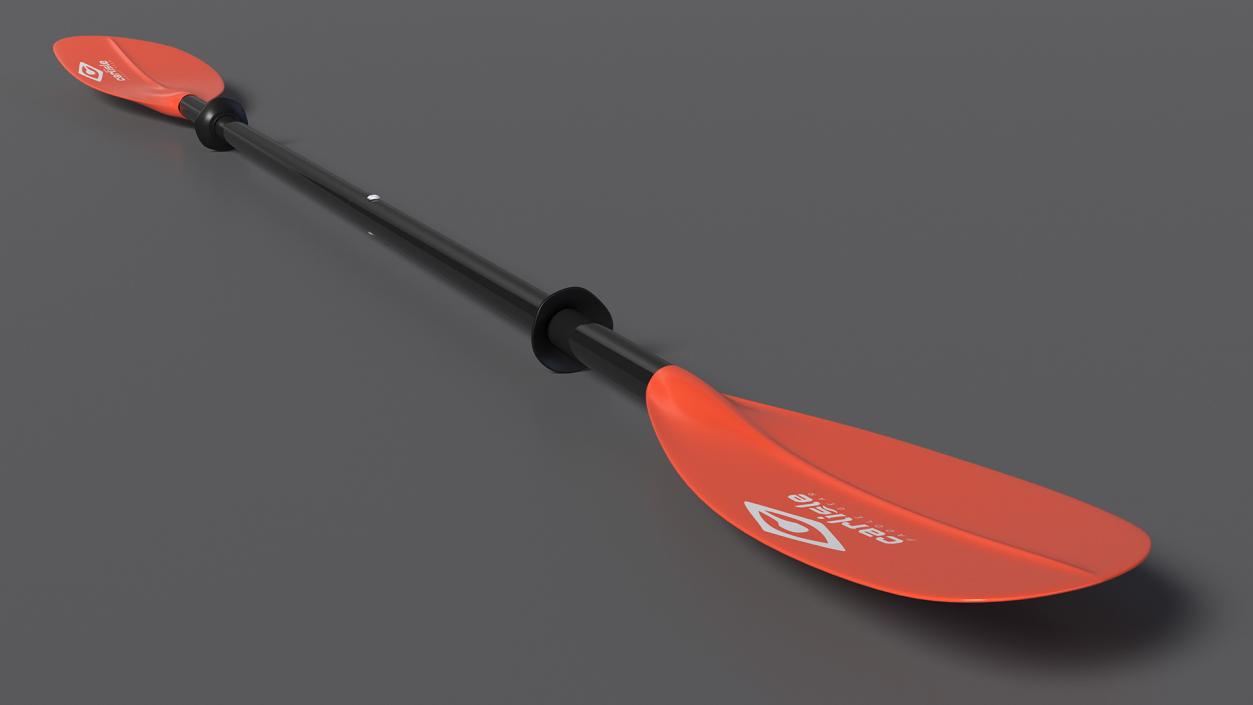 Aluminium Kayak Paddle 3D