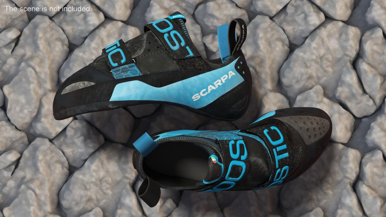 3D Scarpa Boostic Climbing Shoes Old model