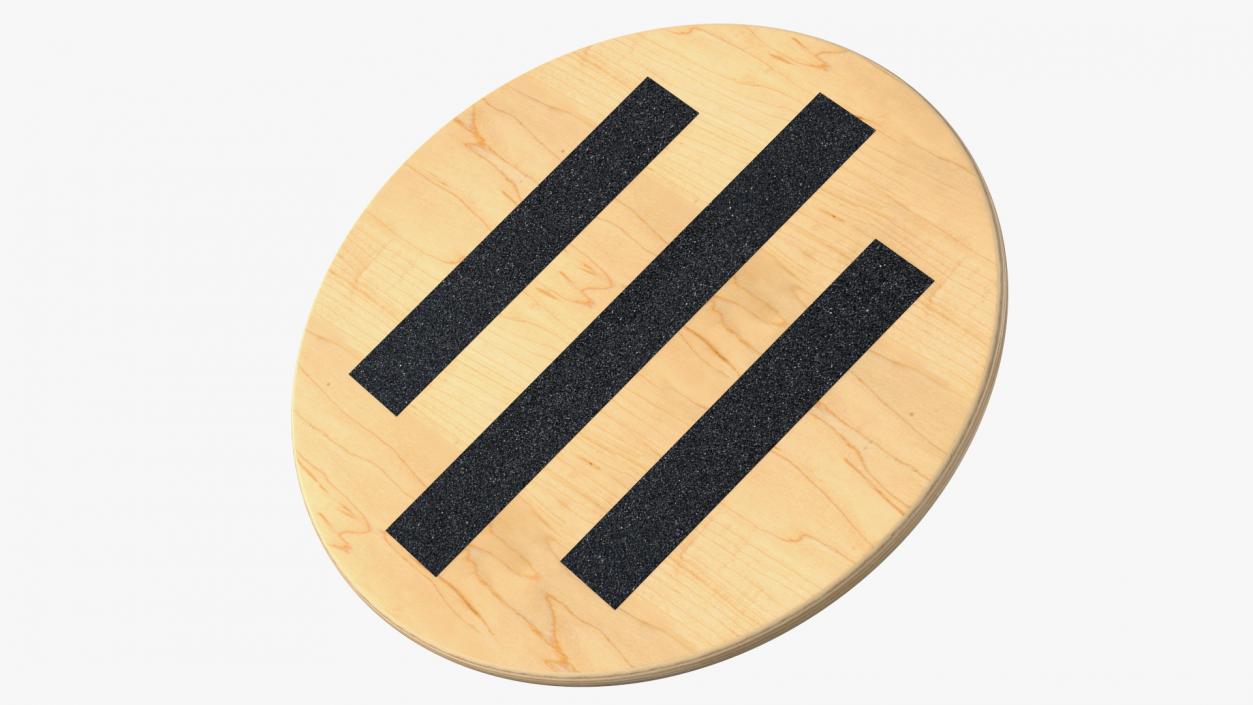 3D Wooden Round Balance Board