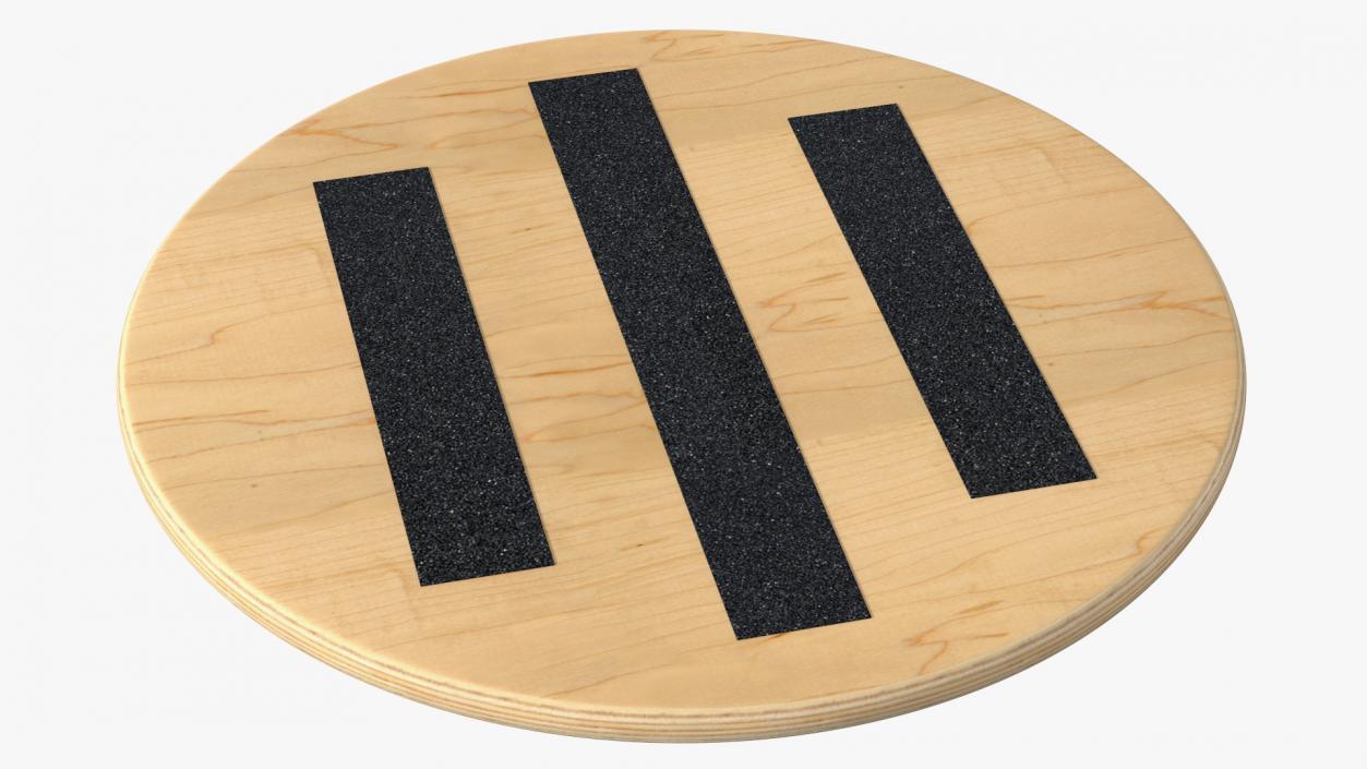 3D Wooden Round Balance Board