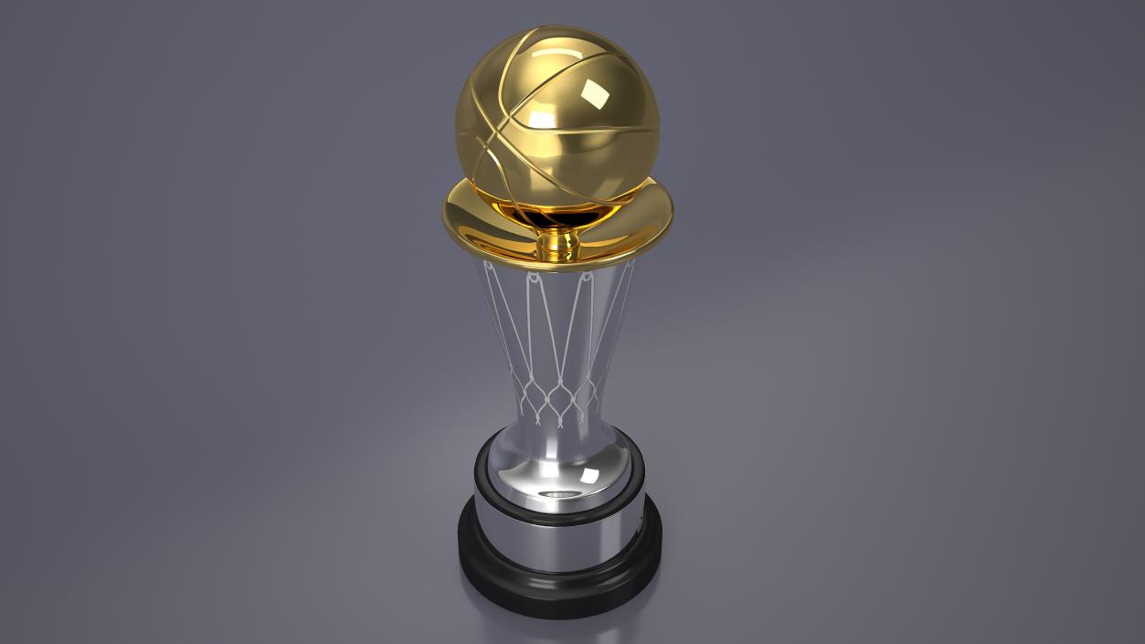 3D NBA Finals MVP trophy