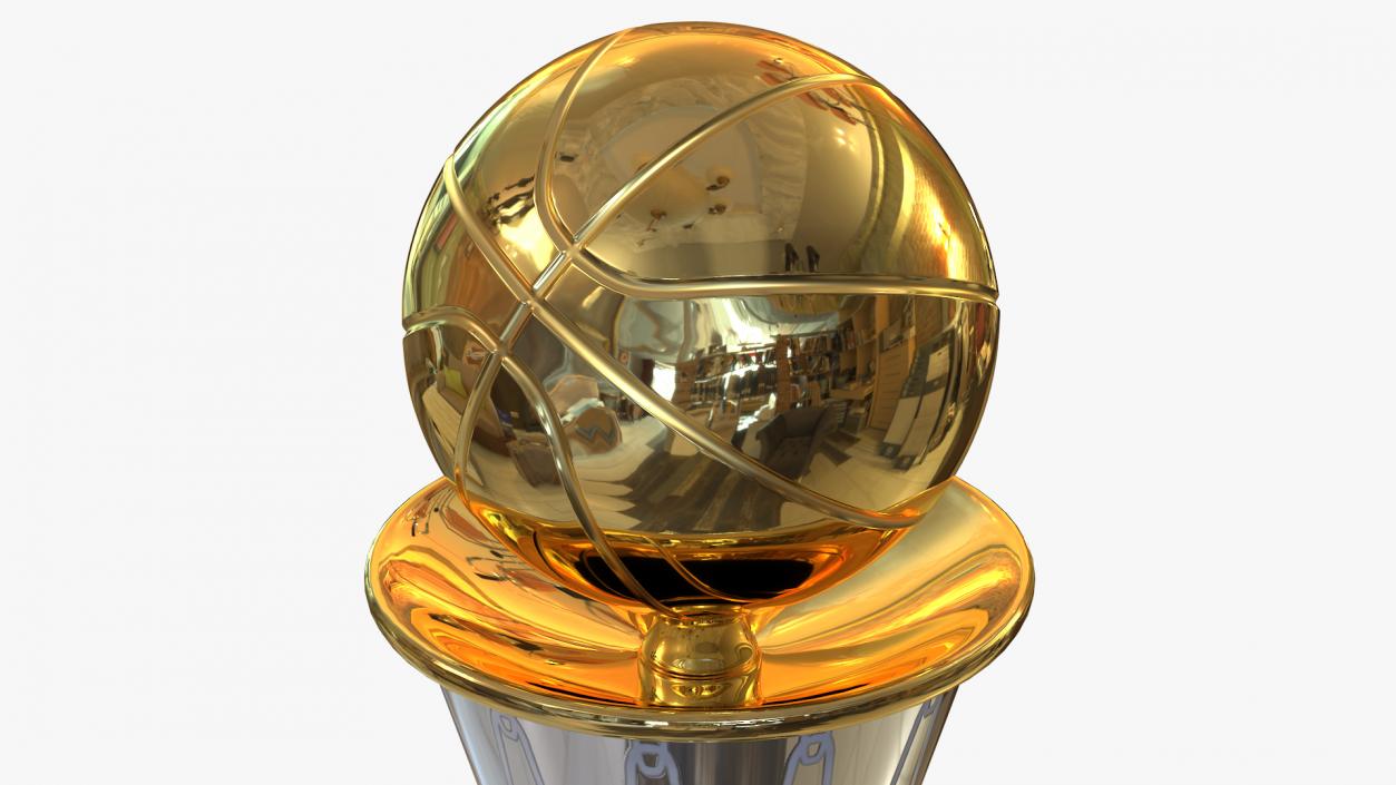 3D NBA Finals MVP trophy