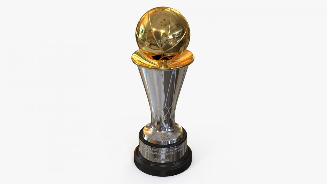 3D NBA Finals MVP trophy