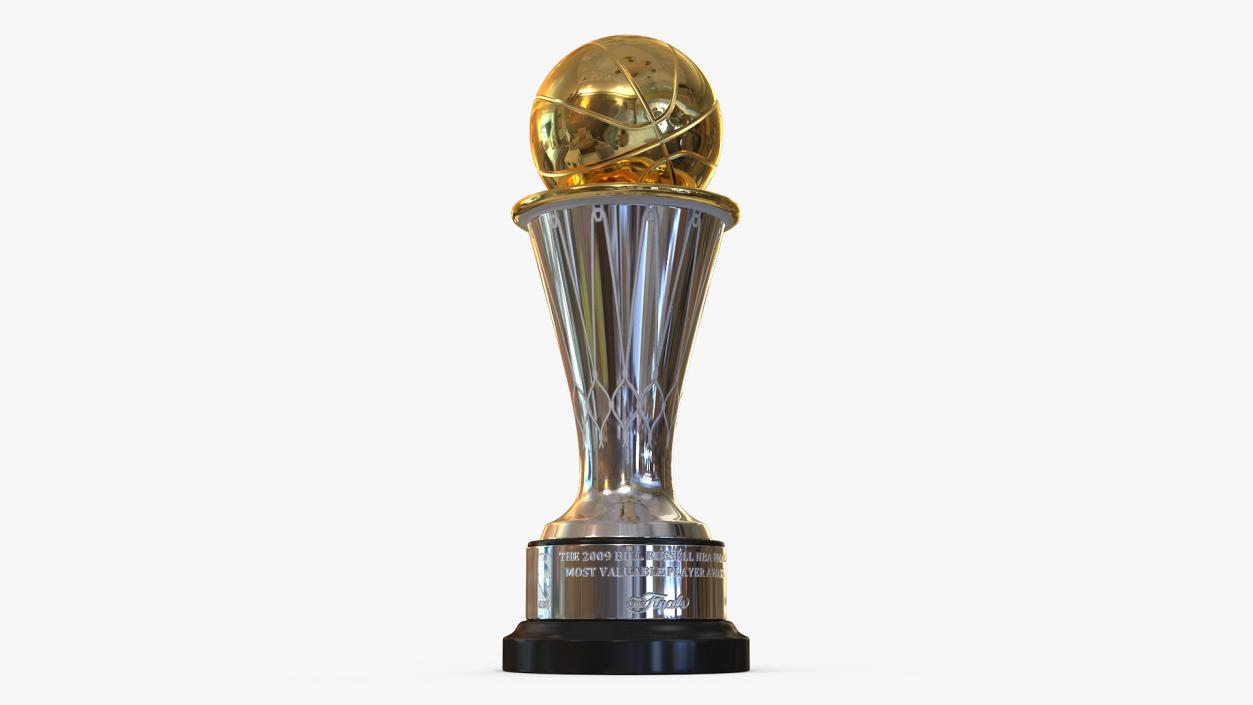 3D NBA Finals MVP trophy