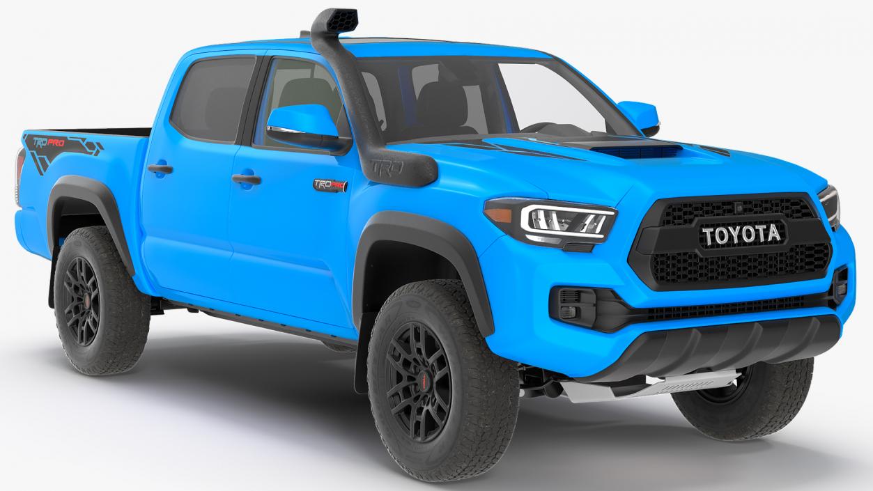 3D Toyota Tacoma TRD Pro Voodoo Blue 2021 model