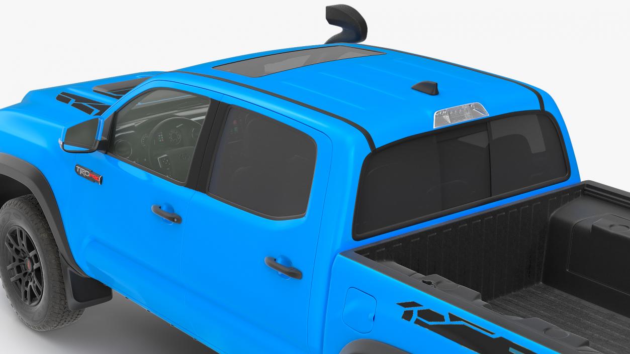 3D Toyota Tacoma TRD Pro Voodoo Blue 2021 model