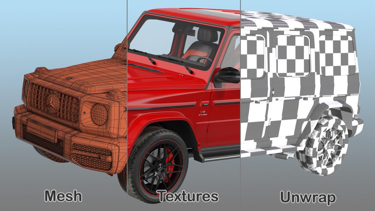 3D Mercedes-Benz G63 AMG 2019