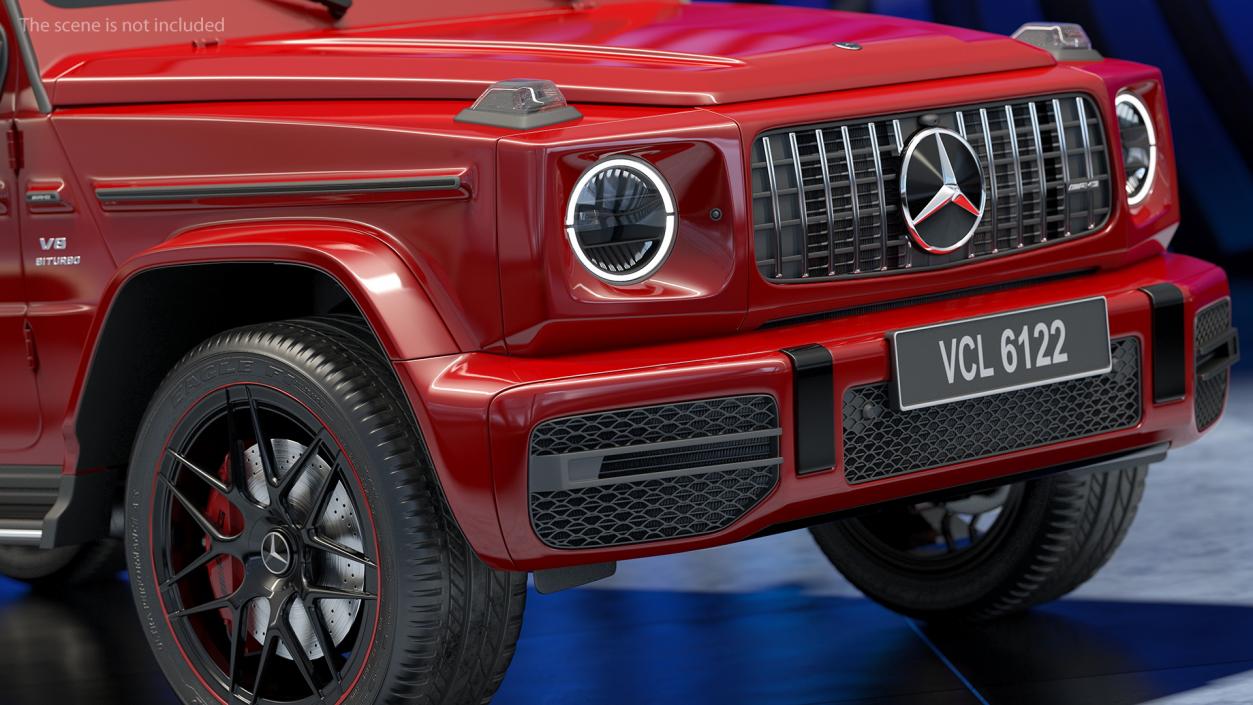 3D Mercedes-Benz G63 AMG 2019