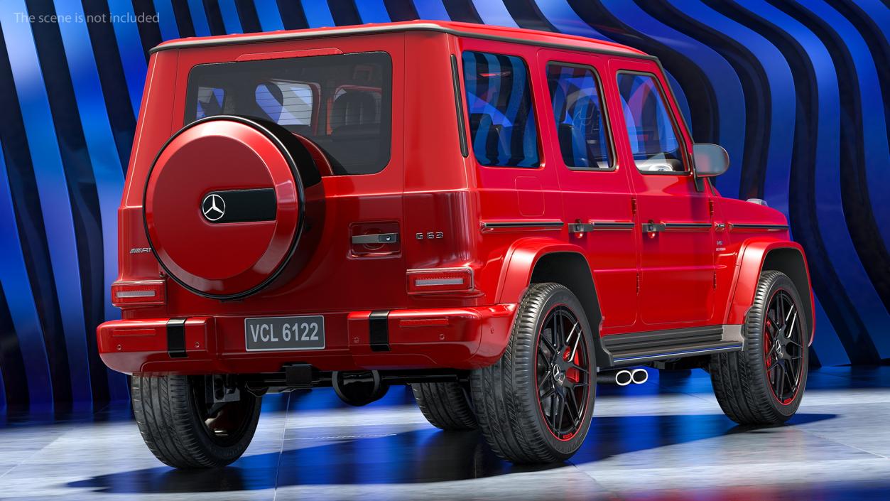 3D Mercedes-Benz G63 AMG 2019