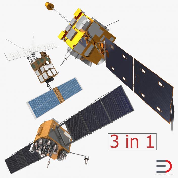 3D model Satellite Collection