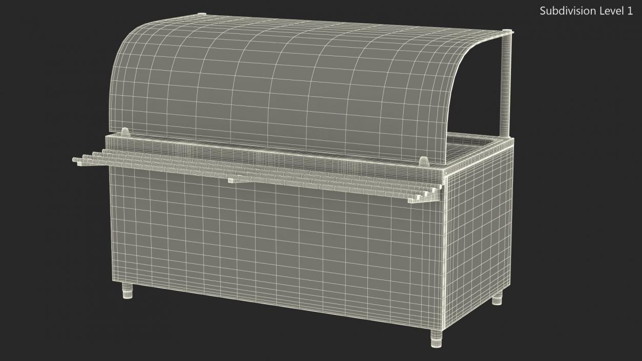 3D Refrigerator Self Service Line Element model