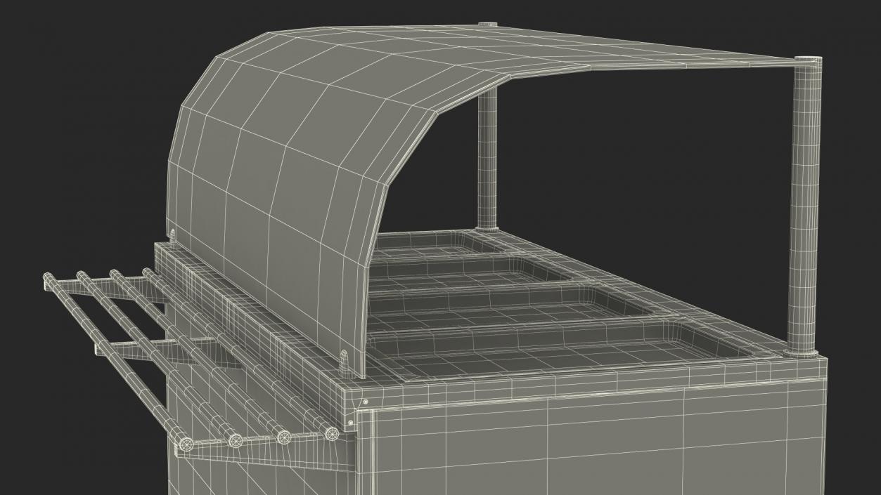 3D Refrigerator Self Service Line Element model