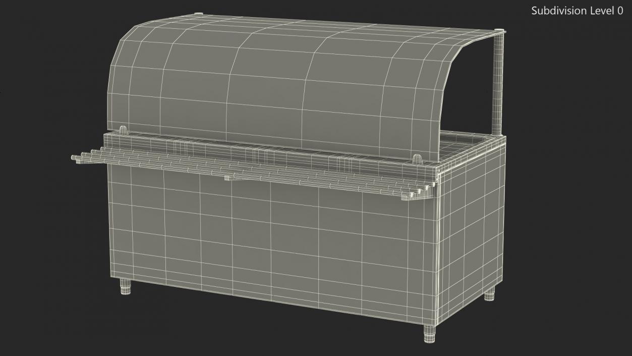 3D Refrigerator Self Service Line Element model