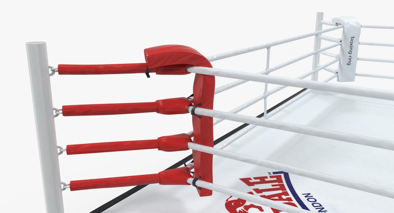 Complete Competition Boxing Ring 3D