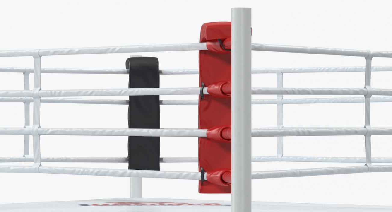 Complete Competition Boxing Ring 3D