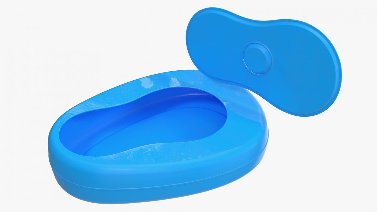 3D Bed Pan Plastic with Cover