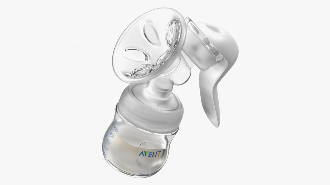 Philips Avent Manual Breast Pump with Milk 3D